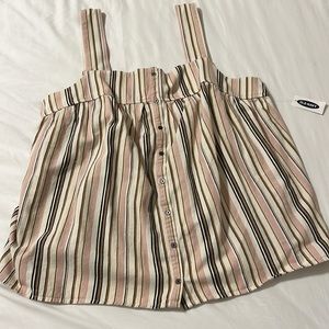Old Navy striped tank